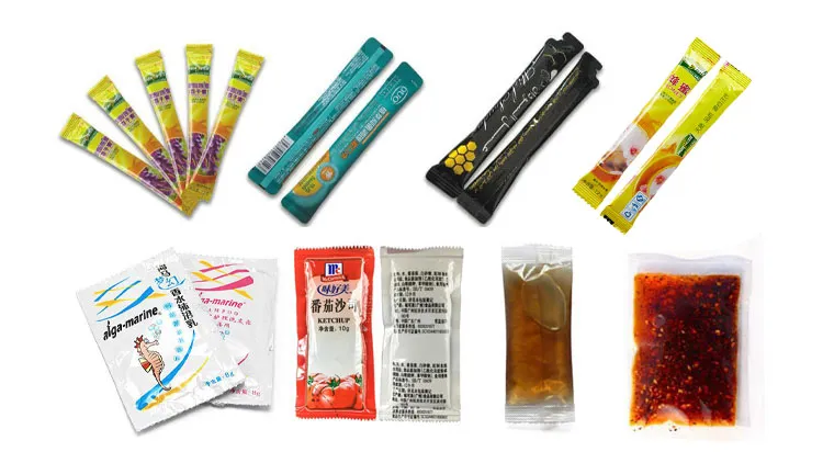 5ml 10ml 50ml 6 Lanes Sachet Packing Automatic Multi Lanes Liquid Jelly Stick Filling Sealing Packaging Machine