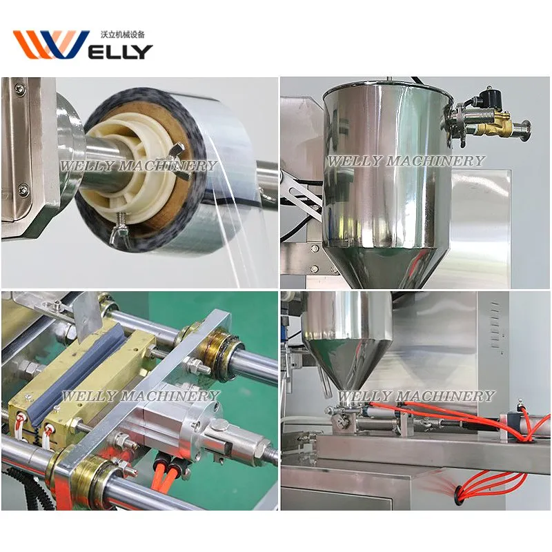 Automatic 50-100ml Jelly Juice Stick Pouch Packing Machine Frozen Ice Pop Filling Machine