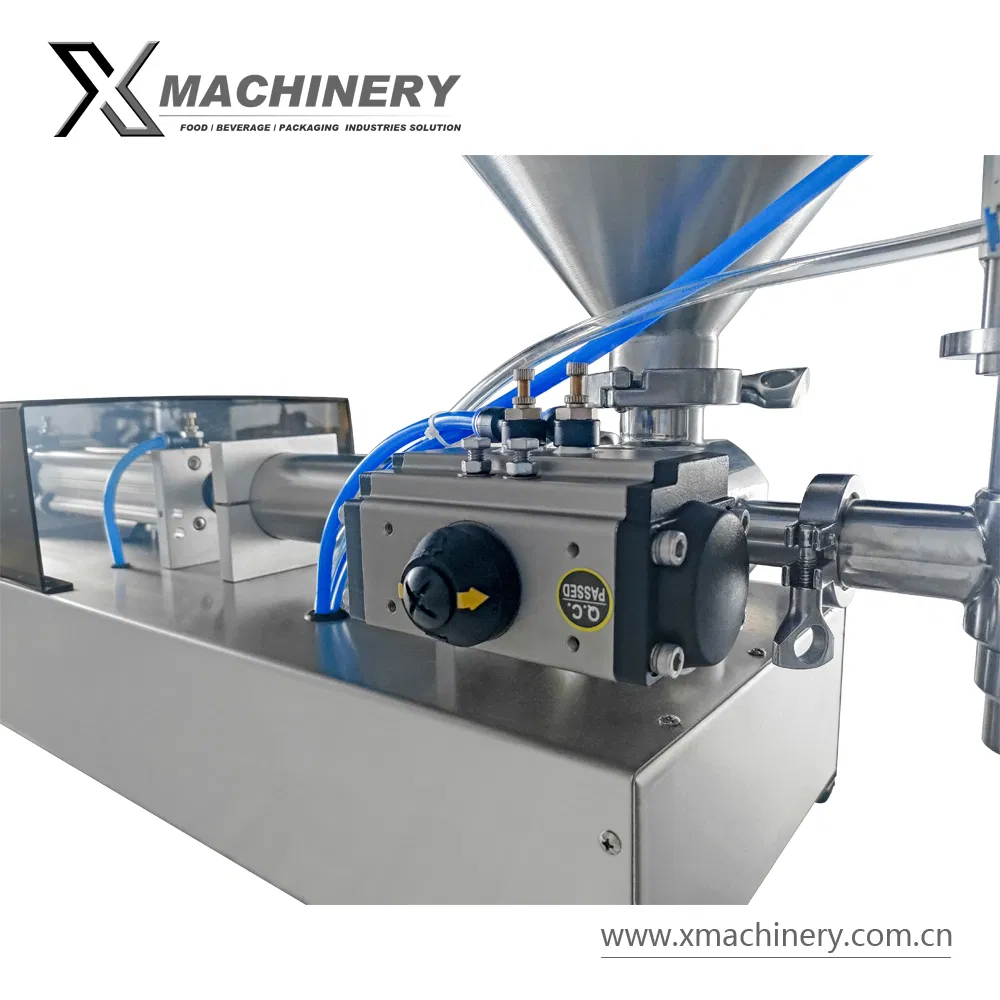 Automatic Cream Sauce Ketchup Paste Honey Jelly Yogurt Shampoo Lotion Liquid Water Bottle Servo Filling Dosing Machine Filler