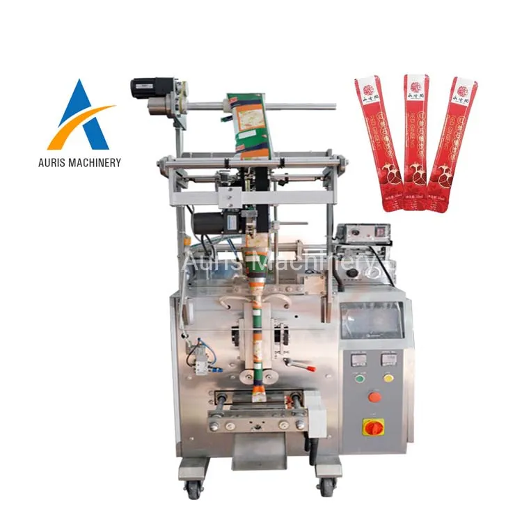 Automatic Vertical Jelly Ice Lolly Honey Milk Juice Stick Sachet Filling and Sealing Machines Liquid Packing Machine