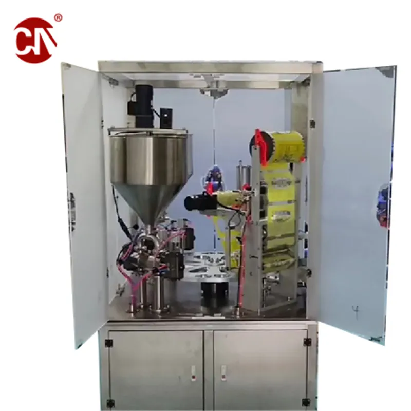 Automatic Yogurt Pudding Ice Cream Water Jelly Cup Filling Sealing Machine