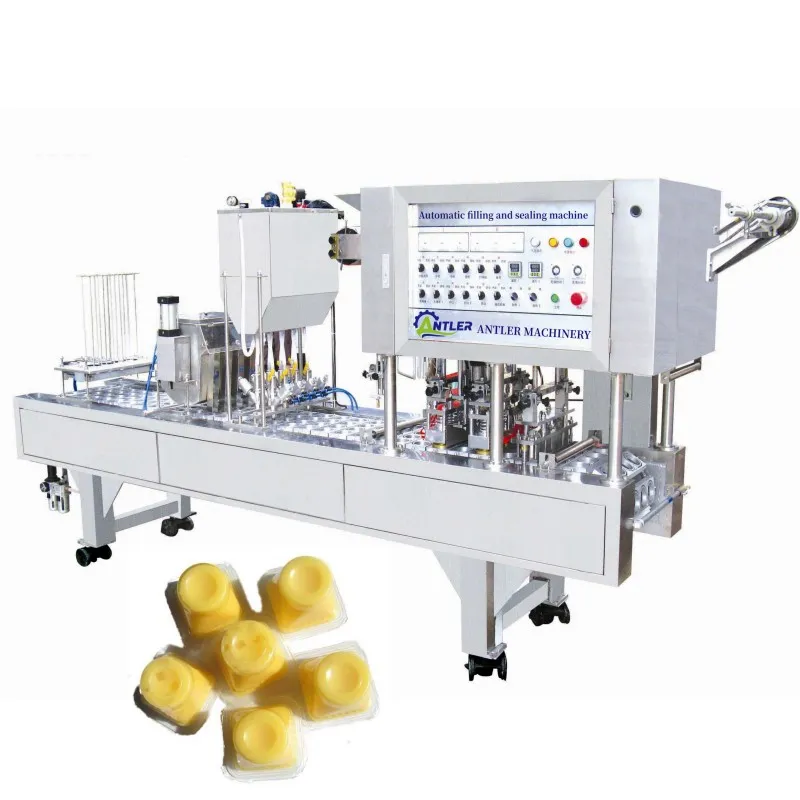 Commercial Chocolate Pudding Filling Machine Jelly Pudding Filling Packing Equipment