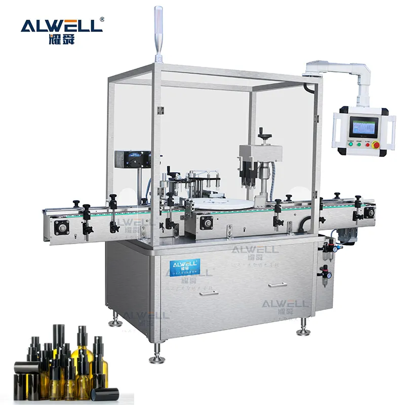 Good Manufacture Automatic Bottle Filling Machine Spray Perfume Packing Machine for Jelly Water Disinfectant Packing