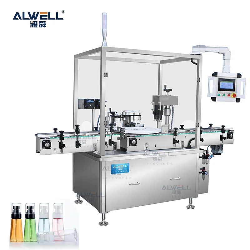 Good Manufacture Automatic Bottle Filling Machine Spray Perfume Packing Machine for Jelly Water Disinfectant Packing