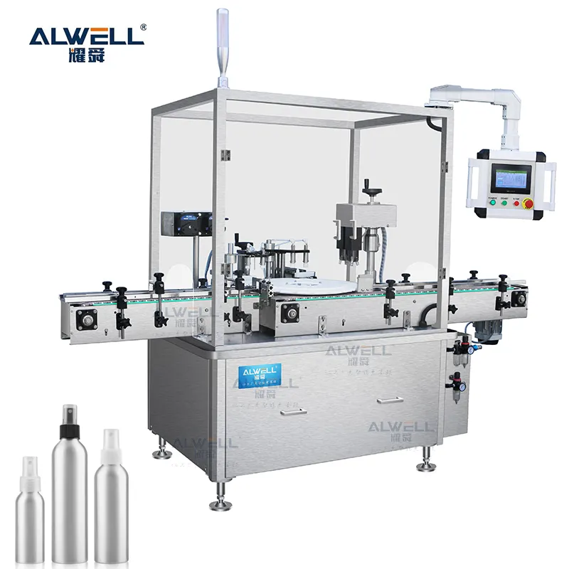 Good Manufacture Automatic Bottle Filling Machine Spray Perfume Packing Machine for Jelly Water Disinfectant Packing