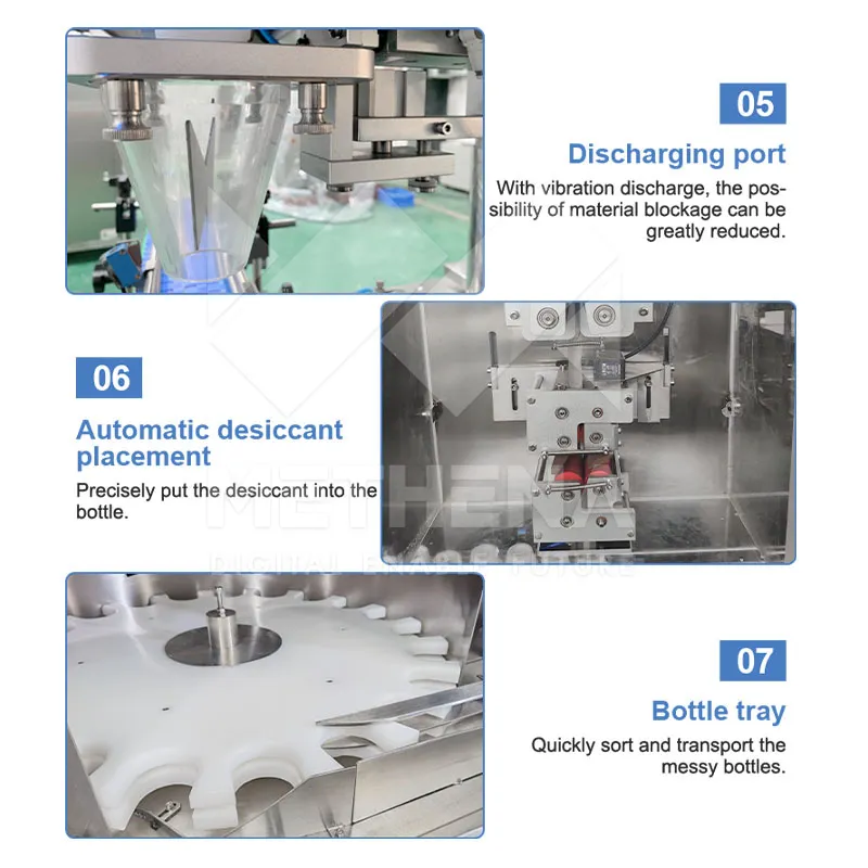 Gum Candy Jelly Package Counting Machine Tablet Counting and Filling Machine for Pharmacy