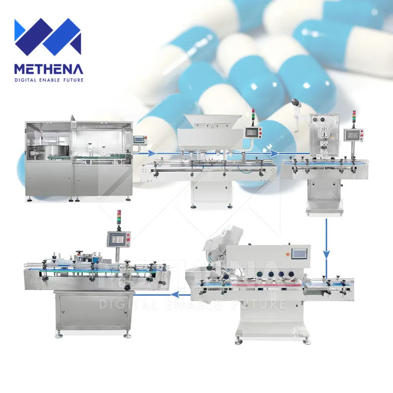 Gum Candy Jelly Package Counting Machine Tablet Counting and Filling Machine for Pharmacy