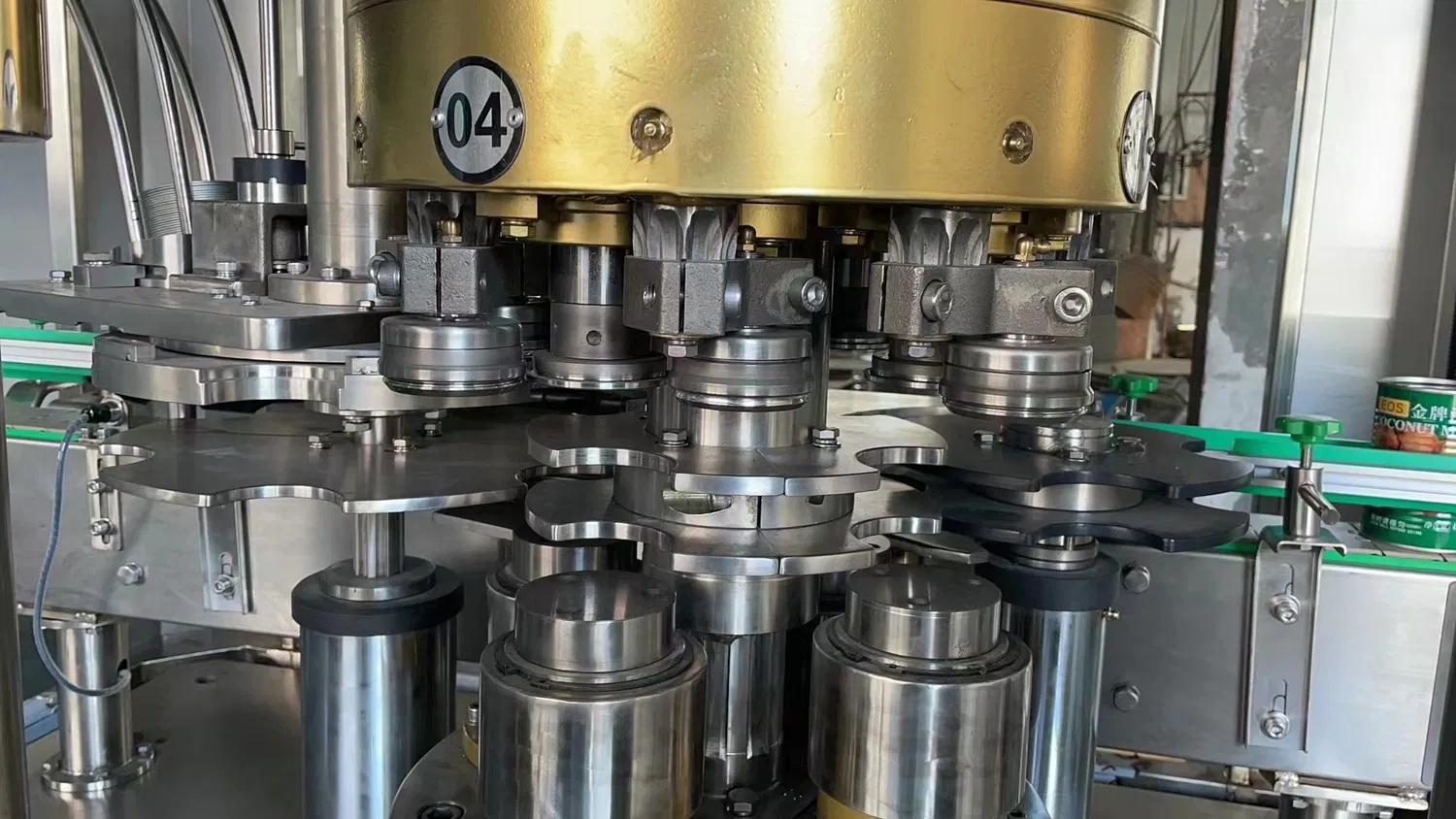 Liquid Filling Jelly Filling Machine for Large Can Paste Sealing Machine